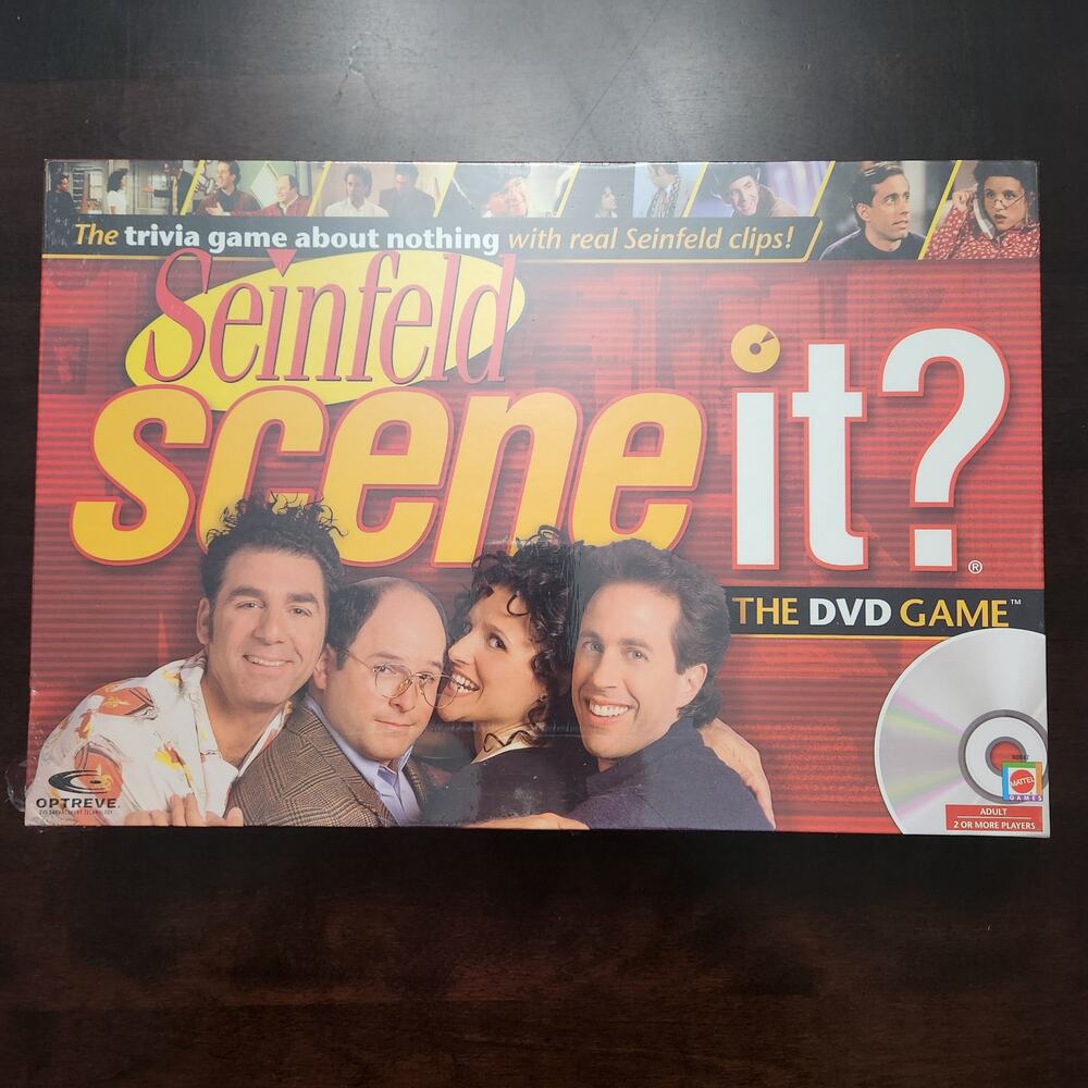 NWT Seinfeld Scene It DVD Game